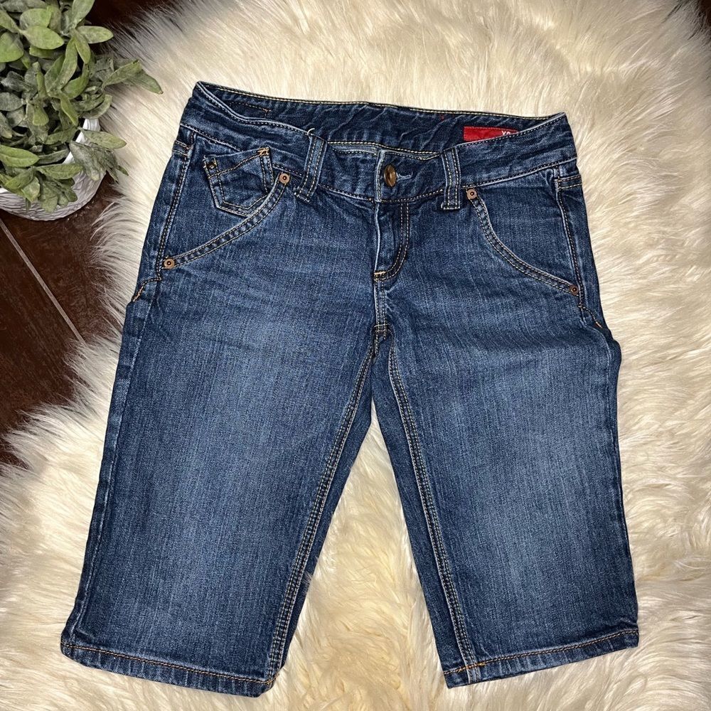 Express X2 denim Bermuda sz 0